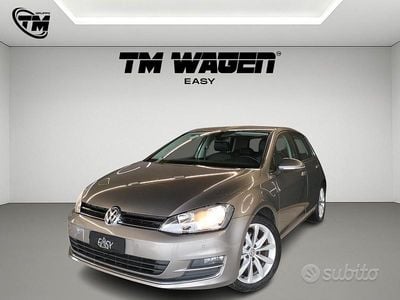 Usata VW Golf VII Highline 105 CV (77 kW) 2014 Beige Berlina