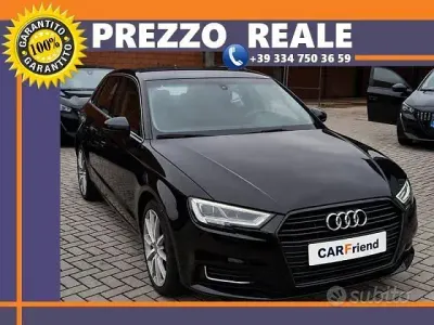Usata Audi A3 Sport 116 CV (85 kW) 2019 Nero Berlina