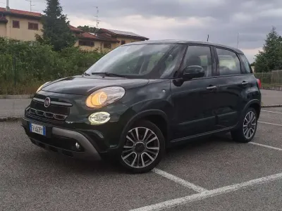 Usata Fiat 500L Cross 95 CV (69 kW) 2019 Verde Monovolume
