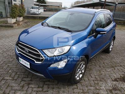 Usata Ford Ecosport Titanium 100 CV (73 kW) 2018 Blu SUV