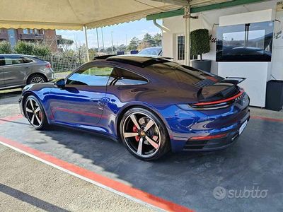 Usata Porsche 911 Carrera S Chrono 450 CV (330 kW) 2019 Blu genziana Coupé