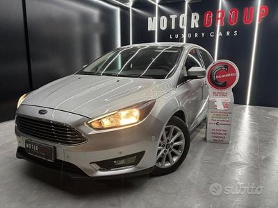 Usata Ford Focus Titanium 95 CV (69 kW) 2017 Grigio Berlina
