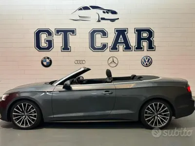 Usata Audi A5 Cabriolet S-Line 245 CV (180 kW) 2019 Grigio scuro Cabrio