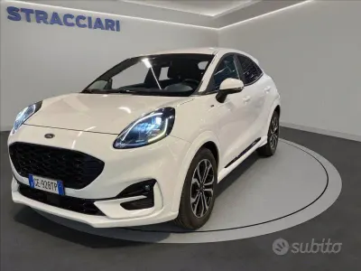Usata Ford Puma ST-Line 125 CV (91 kW) 2021 Bianco metallizzato SUV