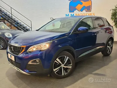 Usata Peugeot 3008 Allure 131 CV (96 kW) 2019 Blu/azzurro SUV