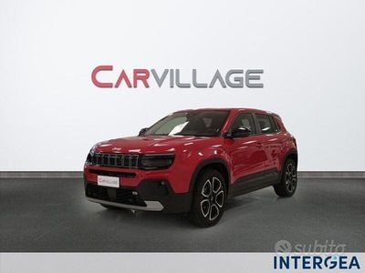 Usata Jeep Avenger Summit 101 CV (74 kW) 2024 Rosso SUV