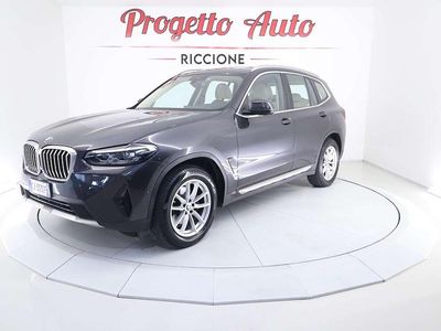 Usata BMW X3 190 CV (139 kW) 2022 Grigio sophisto metallizzato SUV