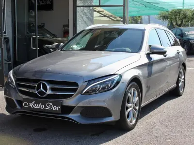 Usata Mercedes C220 SE 170 CV (125 kW) 2016 Grigio Station wagon
