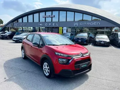 Usata Citroën C3 Feel 83 CV (61 kW) 2021 Rosso Utilitaria
