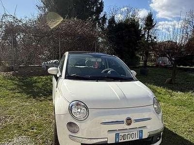 Usata Fiat 500 Lounge 69 CV (50 kW) 2009 Bianco Cabrio