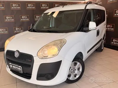 Usata Fiat Doblò Dynamic 90 CV (66 kW) 2014 Bianco Monovolume