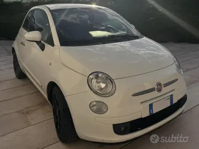 Usata Fiat 500 85 CV (62 kW) 2011 Bianco Berlina