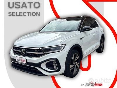 Usata VW T-Roc R-line 150 CV (110 kW) 2023 Bianco SUV