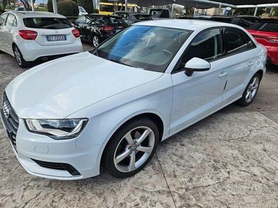 Usata Audi A3 Ambition 125 CV (91 kW) 2015 Bianco pastello Berlina
