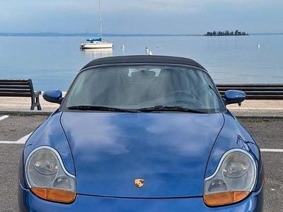 Usata Porsche 986 Boxster 204 CV (150 kW) 1997 Blu Cabrio