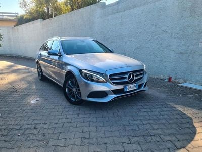 Usata Mercedes C200 Business 135 CV (99 kW) 2016 Argento Station wagon