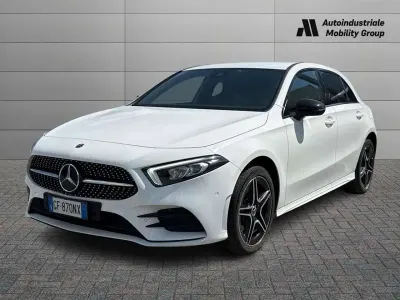 Usata Mercedes A250 Premium 218 CV (160 kW) 2021 Bianco polare Berlina