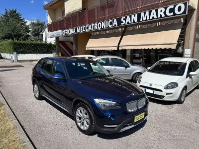 Usata BMW X1 xLine 143 CV (105 kW) 2014 Blu SUV