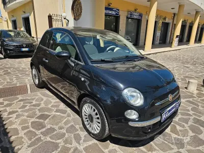Usata Fiat 500 Lounge 69 CV (50 kW) 2014 Nero Berlina