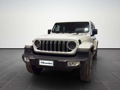 Usata Jeep Wrangler Unlimited Sahara 272 CV (200 kW) 2025 Bright white SUV