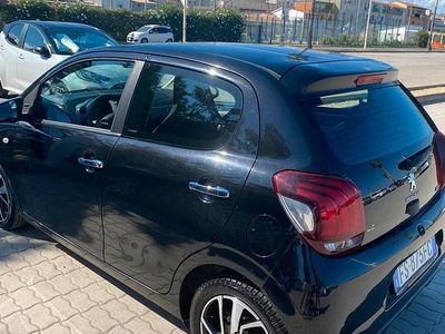 Usata Peugeot 108 82 CV (60 kW) 2018 Nero Utilitaria