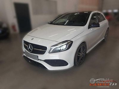 Usata Mercedes A200 Premium 136 CV (100 kW) 2016 Bianco Berlina