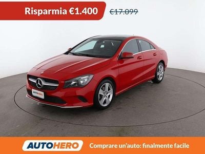 Usata Mercedes CLA180 Executive 122 CV (89 kW) 2016 Rosso Berlina