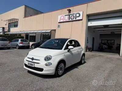 Usata Fiat 500 Lounge 69 CV (50 kW) 2019 Bianco Utilitaria