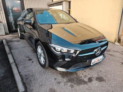 Usata Mercedes CLA180 Shooting Brake Premium 136 CV (100 kW) 2021 Nero cinema metallizzato Station wagon