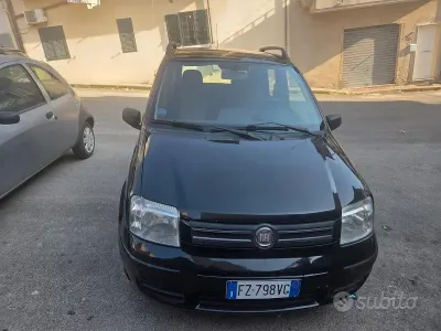 Usata Fiat Panda 60 CV (44 kW) 2008 Nero Utilitaria