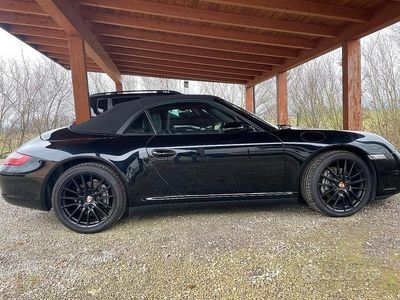 Usata Porsche 997 345 CV (253 kW) 2008 Nero Cabrio