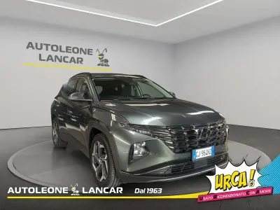Usata Hyundai Tucson 179 CV (131 kW) 2022 Grigio verde SUV