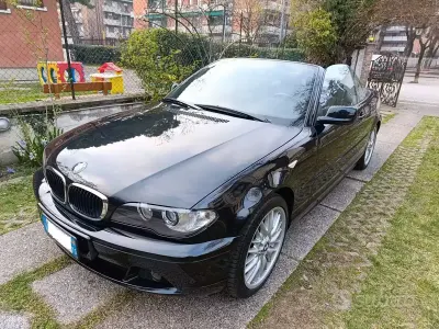 Usata BMW 320 Cabriolet 150 CV (110 kW) 2006 Nero Cabrio