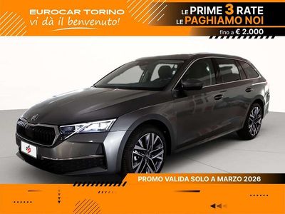 Usata Skoda Octavia Executive 150 CV (110 kW) 2025 Grigio graphite metallizzato Station wagon