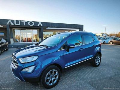 Usata Ford Ecosport Titanium 99 CV (72 kW) 2019 Blu/azzurro SUV