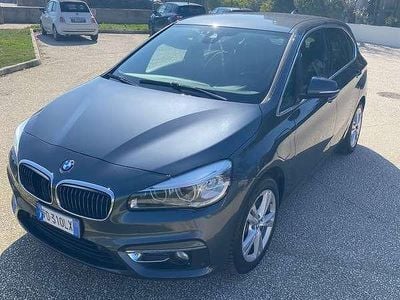 Usata BMW 225 Active Tourer Advantage 136 CV (100 kW) 2016 Grigio Monovolume