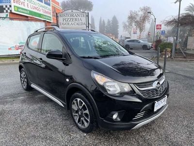 Usata Opel Karl Rocks 108 CV (79 kW) 2018 Nero Utilitaria
