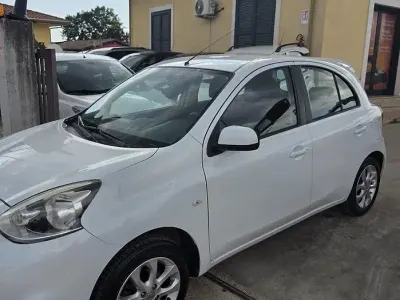 Usata Nissan Micra Acenta 80 CV (58 kW) 2016 Bianco Utilitaria