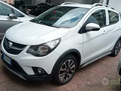 Usata Opel Karl 73 CV (53 kW) 2017 Bianco Utilitaria