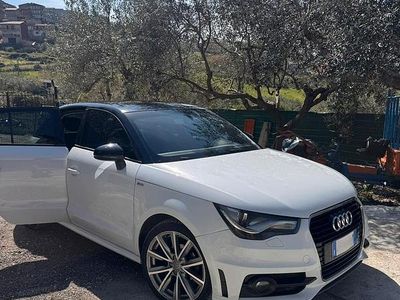 Usata Audi A1 Ambition 105 CV (77 kW) 2015 Bianco Utilitaria
