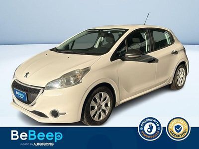 Begagnad Peugeot 208 Access 68 HK (50 kW) 2014 Vit Halvkombi
