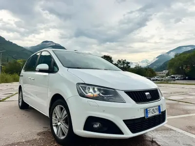 Usata Seat Alhambra 150 CV (110 kW) 2014 Bianco Monovolume