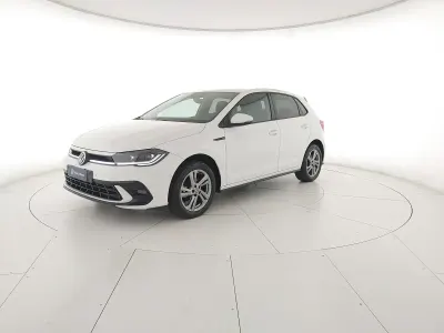 Usata VW Polo R-line 95 CV (69 kW) 2023 Pure white Utilitaria