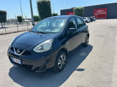 Usata Nissan Micra Acenta 80 CV (58 kW) 2014 Nero Utilitaria