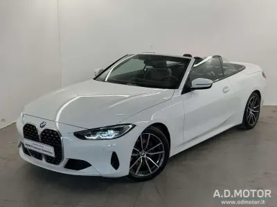 Usata BMW 420 Shadowline 190 CV (139 kW) 2023 Bianco Cabrio