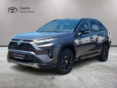Usata Toyota RAV4 Hybrid Style 218 CV (160 kW) 2024 Dark grey met SUV