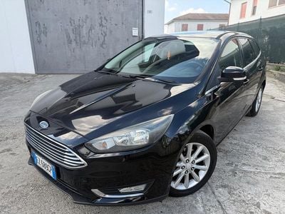 Usata Ford Focus Titanium 120 CV (88 kW) 2015 Nero Station wagon