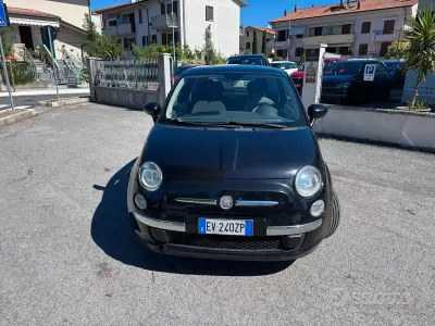 Usata Fiat 500 Lounge 69 CV (50 kW) 2014 Nero Berlina