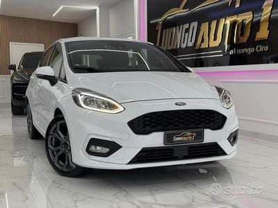 Begagnad Ford Fiesta ST-Line 86 HK (63 kW) 2017 Vit Sedan