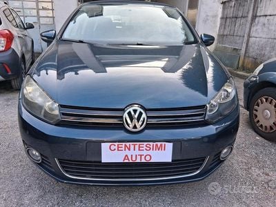 Usata VW Golf VI Highline 122 CV (89 kW) 2010 Blu Utilitaria